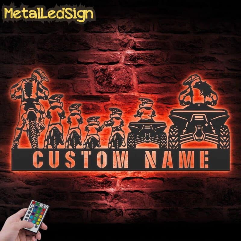 Custom-Family-ATV-Quad-Motocross-Biker-Metal-Wall-Art-LED-Light-5-1.jpg