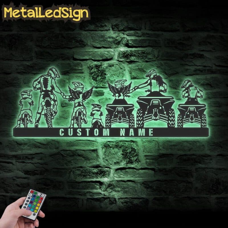 Custom-Family-ATV-Quad-Motocross-Biker-Metal-Wall-Art-LED-Light-5-2.jpg