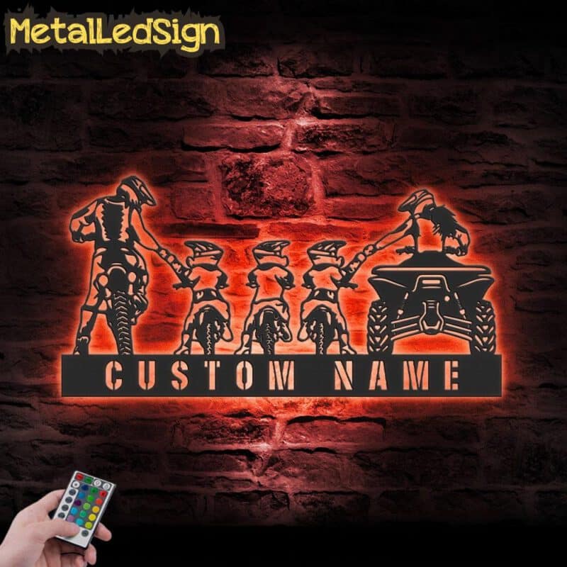 Custom-Family-ATV-Quad-Motocross-Biker-Metal-Wall-Art-LED-Light-5-3.jpg