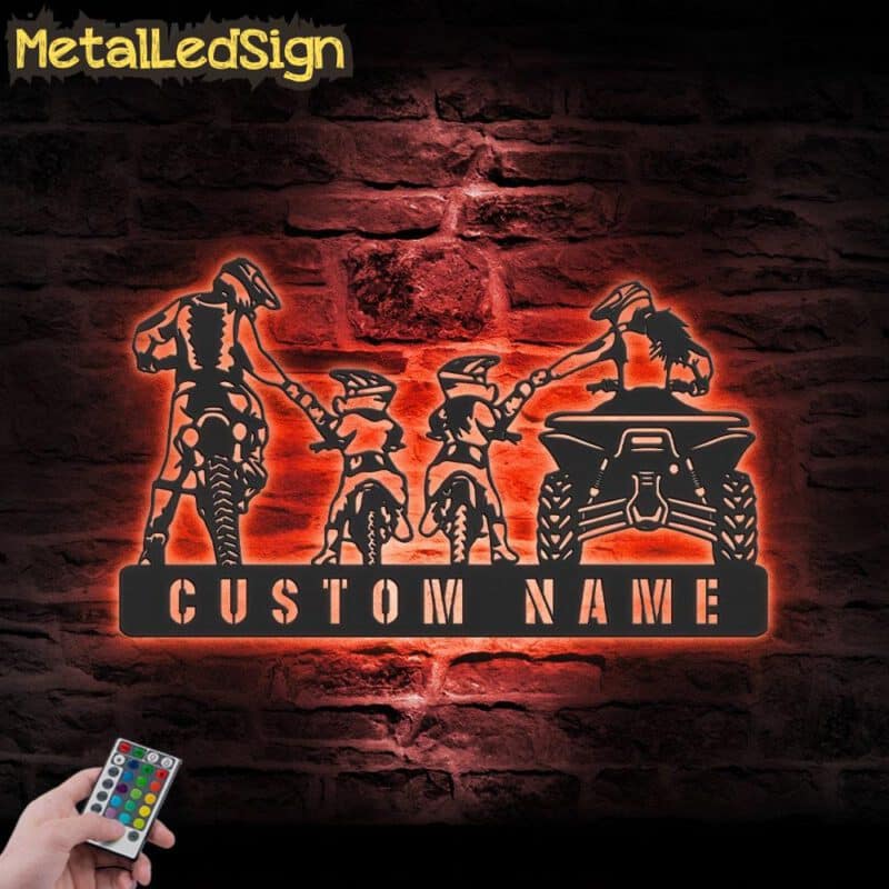 Custom-Family-ATV-Quad-Motocross-Biker-Metal-Wall-Art-LED-Light-5-7.jpg