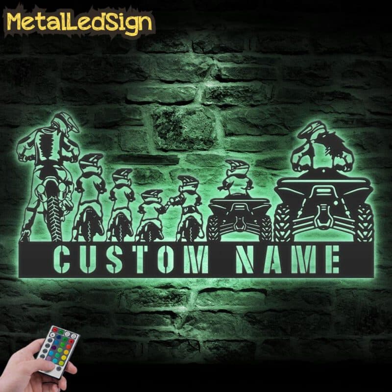 Custom-Family-ATV-Quad-Motocross-Biker-Metal-Wall-Art-LED-Light-7-1.jpg