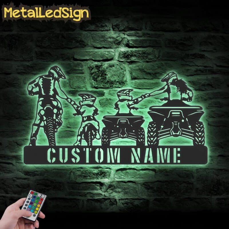 Custom-Family-ATV-Quad-Motocross-Biker-Metal-Wall-Art-LED-Light-7-8.jpg