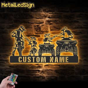 Custom-Family-ATV-Quad-Motocross-Biker-Metal-Wall-Art-LED-Light-Images-5.jpg