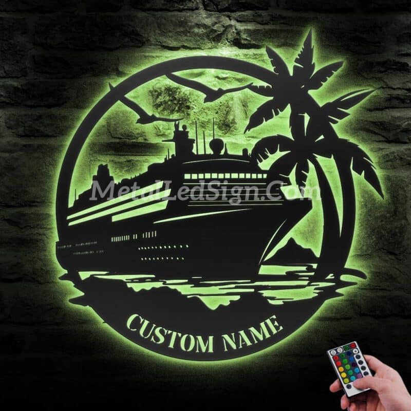 Custom-Family-Cruise-Ship-Metal-Wall-Art-Led-Light-5-8