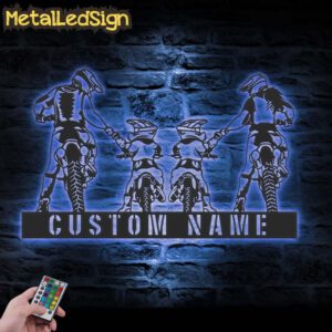 Custom-Family-Motocross-Biker-Metal-Wall-Art-LED-Light-3.jpg