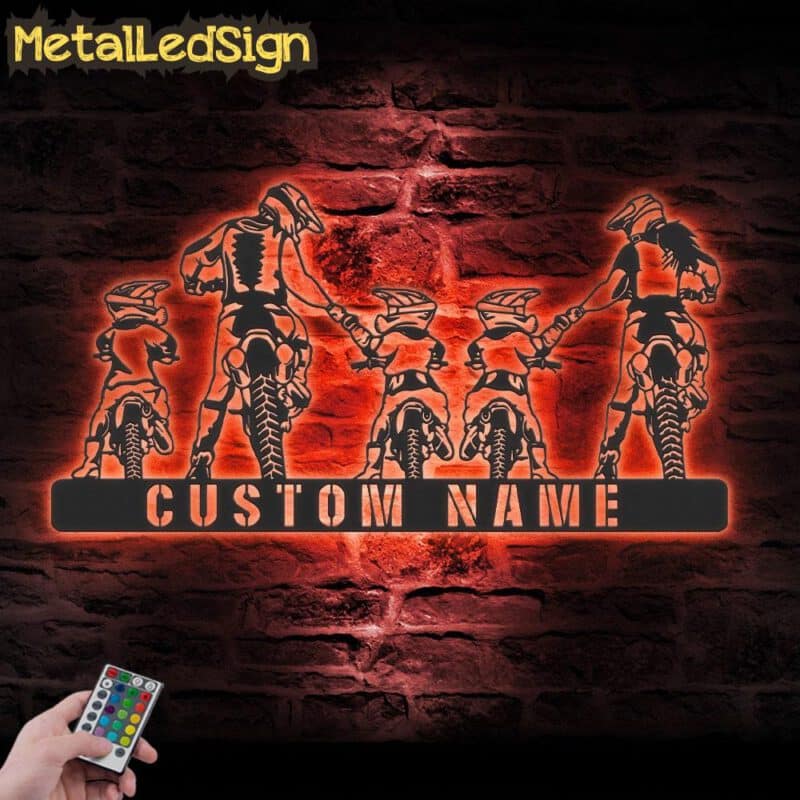 Custom-Family-Motocross-Biker-Metal-Wall-Art-LED-Light-5-2.jpg