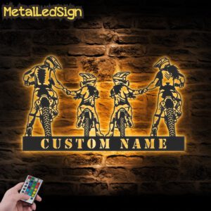 Custom-Family-Motocross-Biker-Metal-Wall-Art-LED-Light-Images-3.jpg