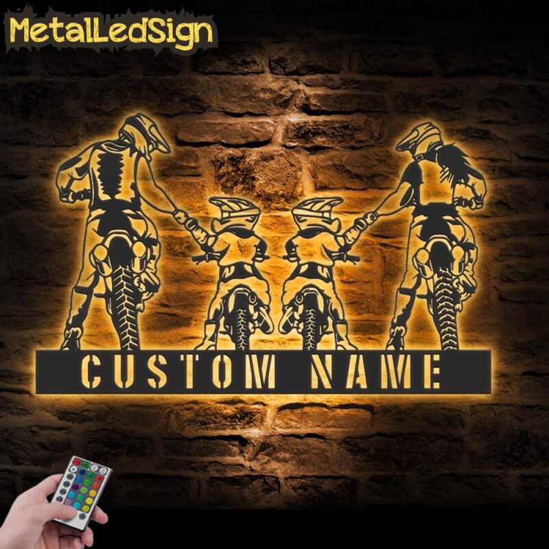 Custom-Family-Motocross-Biker-Metal-Wall-Art-LED-Light-Images.jpg