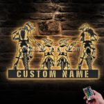 Custom-Family-Motocross-Biker-Metal-Wall-Art-Led-Light-Images-4