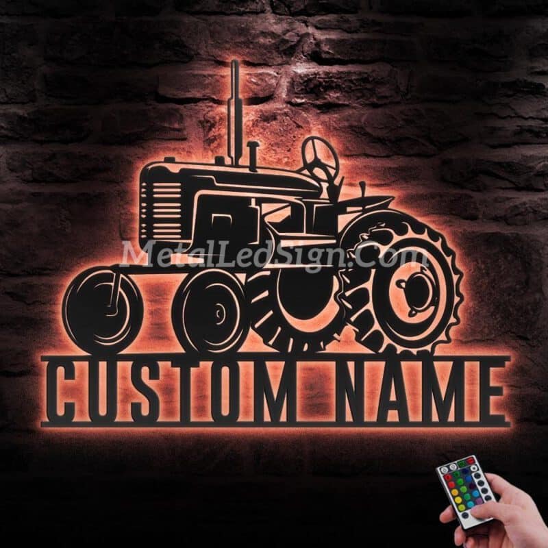 Custom-Farm-Tractor-Driver-Metal-Wall-Art-Led-Light-5-3