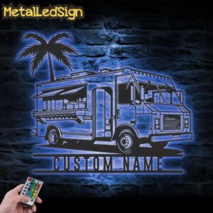 Custom-Fast-Food-Truck-Metal-Wall-Art-LED-Light-3-2.jpg