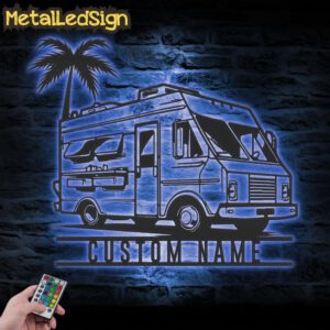 Custom-Fast-Food-Truck-Metal-Wall-Art-LED-Light-3.jpg