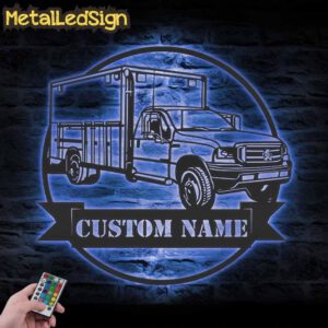 Custom-Fast-Food-Truck-Metal-Wall-Art-LED-Light-3-6.jpg