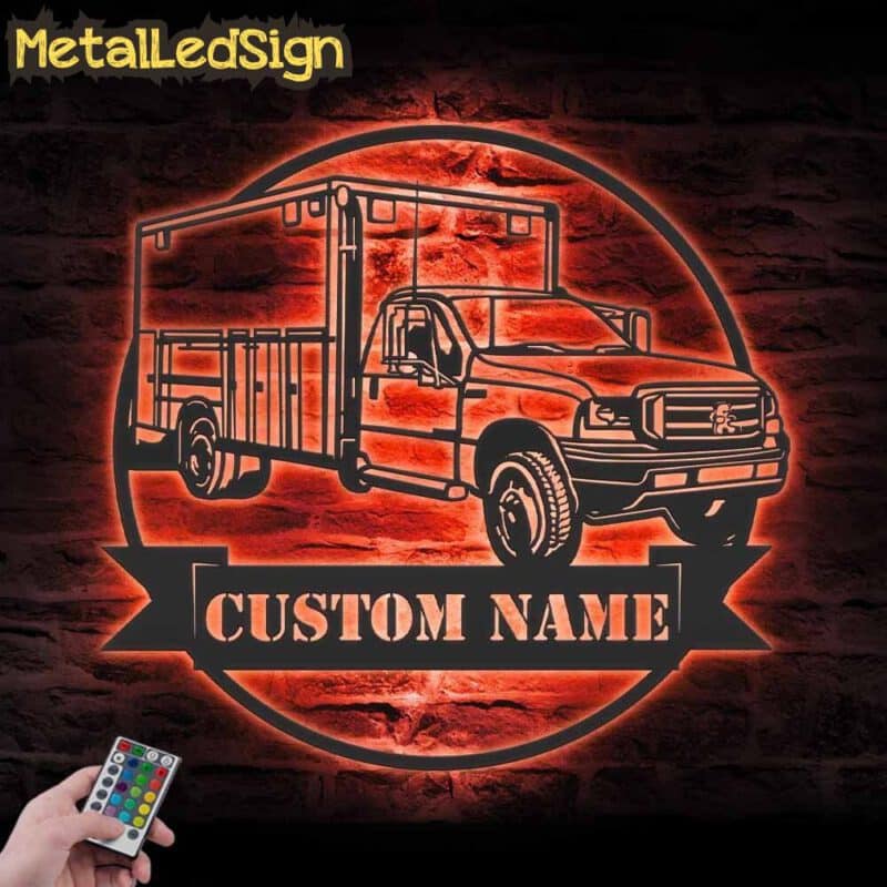 Custom-Fast-Food-Truck-Metal-Wall-Art-LED-Light-5-6.jpg