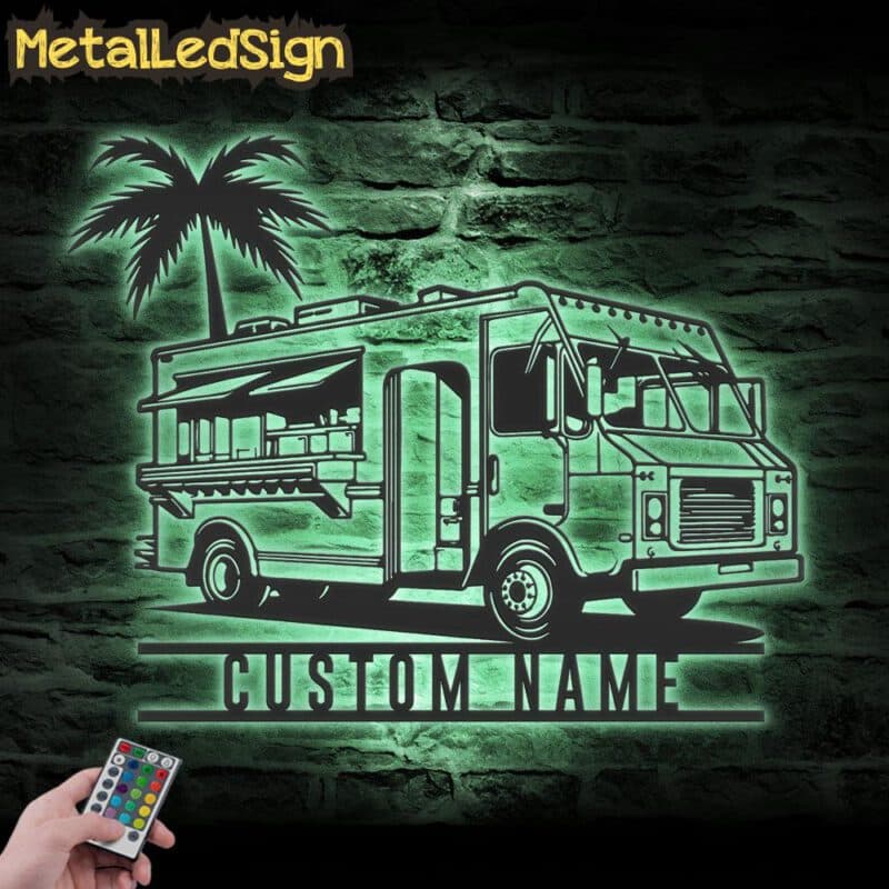 Custom-Fast-Food-Truck-Metal-Wall-Art-LED-Light-7-2.jpg