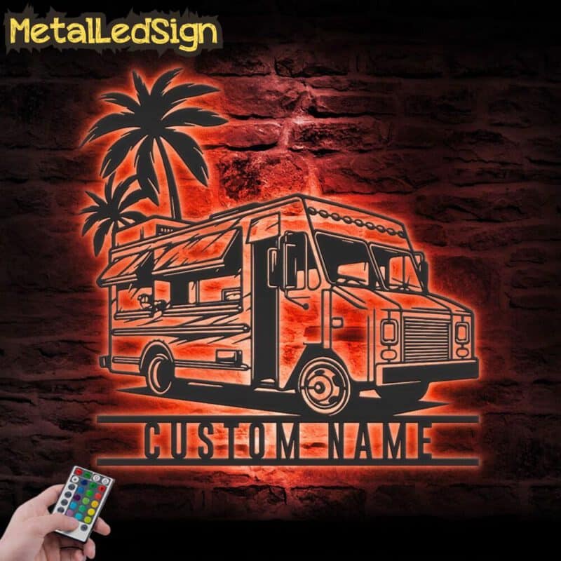 Custom-Fast-Food-Truck-Metal-Wall-Art-LED-Light-7-5.jpg