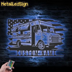 Custom-Fast-Food-Truck-US-Flag-Metal-Wall-Art-LED-Light-3-5.jpg