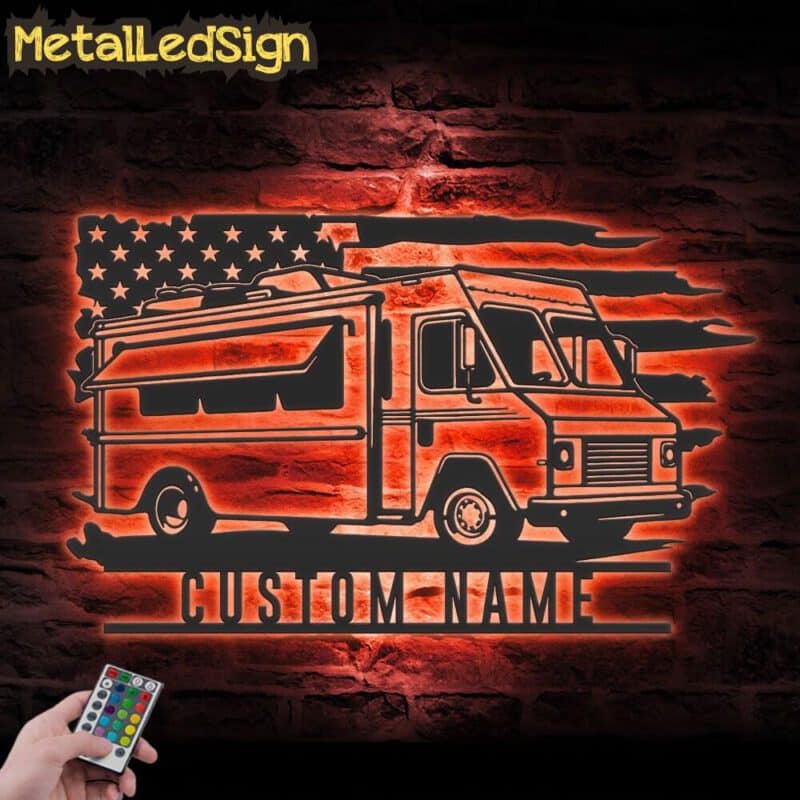 Custom-Fast-Food-Truck-US-Flag-Metal-Wall-Art-LED-Light-5-4.jpg