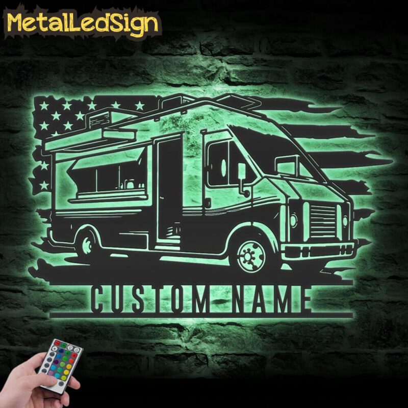 Custom-Fast-Food-Truck-US-Flag-Metal-Wall-Art-LED-Light-7-1.jpg