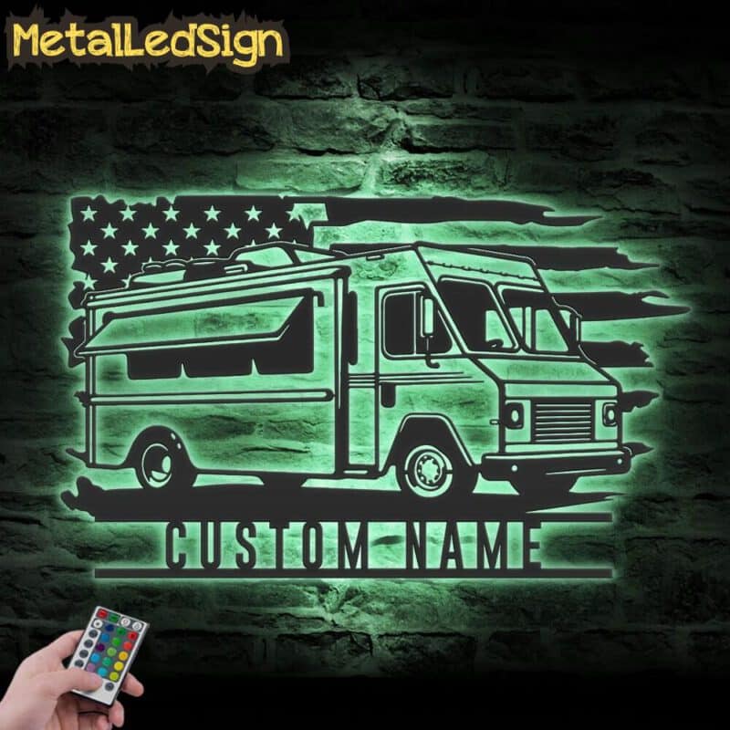 Custom-Fast-Food-Truck-US-Flag-Metal-Wall-Art-LED-Light-7-4.jpg