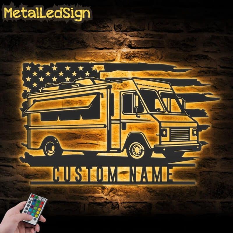 Custom-Fast-Food-Truck-US-Flag-Metal-Wall-Art-LED-Light-Images-4.jpg