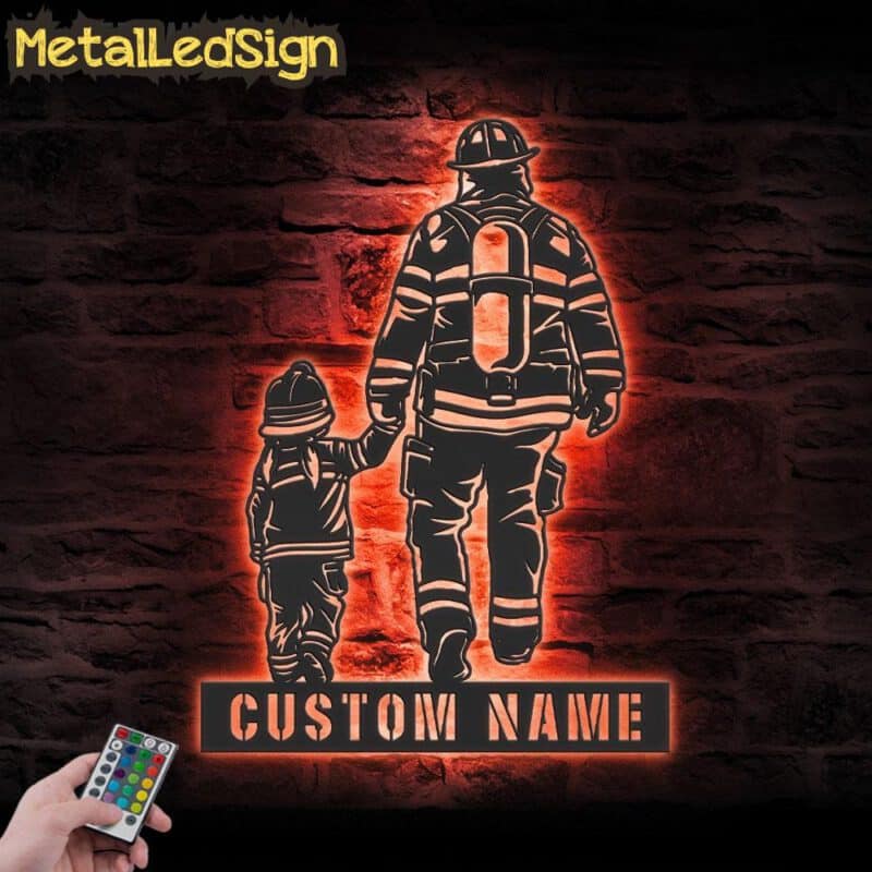 Custom-Father-Daughter-Firefighter-Metal-Wall-Art-LED-Light-5-1.jpg