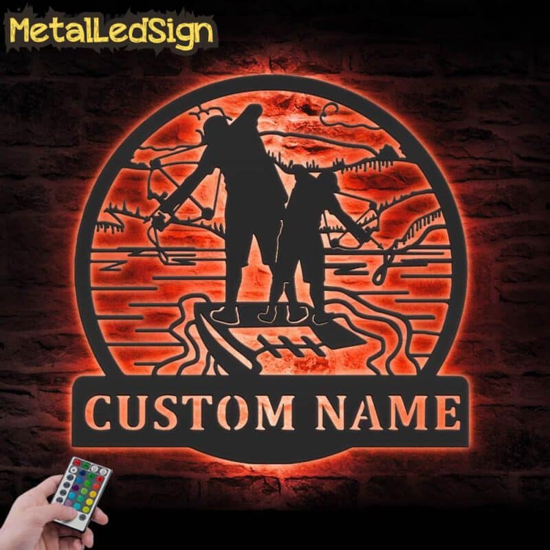 Custom-Father-Son-Bowfishing-Metal-Wall-Art-LED-Light-7.jpg