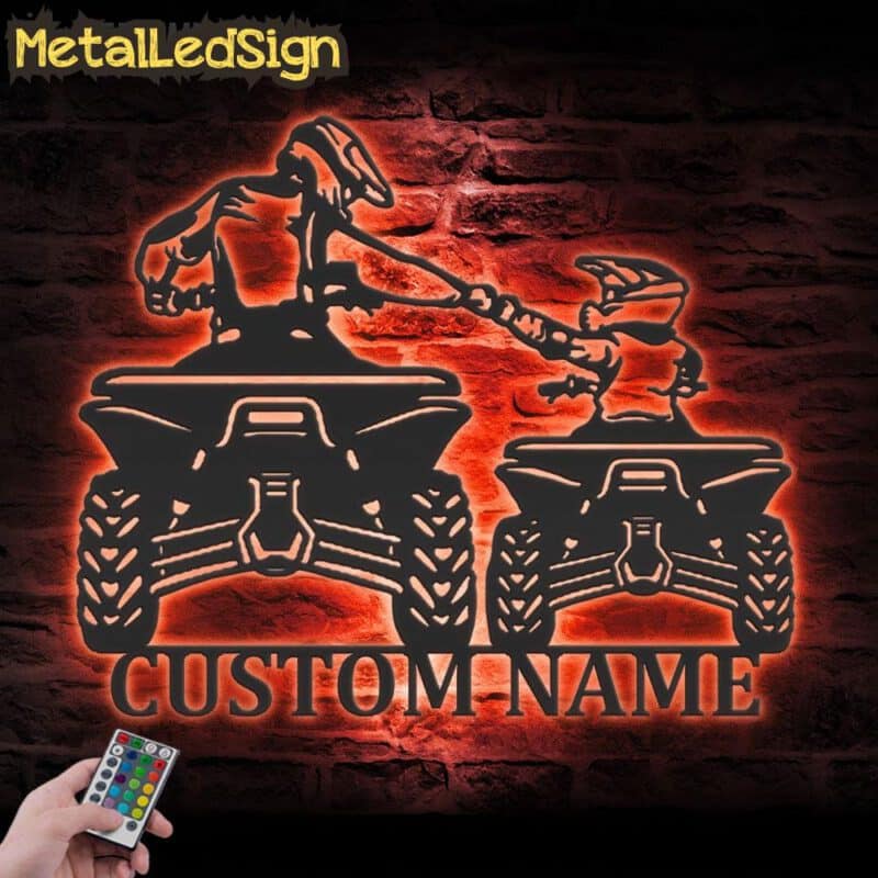 Custom-Father-Son-Quad-Biker-Metal-Wall-Art-LED-Light-5.jpg