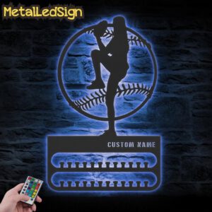 Custom-Female-Baseball-Pitcher-Medal-Hanger-With-Led-Light-3.jpg