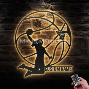 Custom-Female-Basketball-Metal-Wall-Art-Led-Light-Images-1