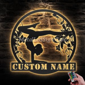 Custom-Female-Gymnastics-Metal-Wall-Art-Led-Light-Images-3