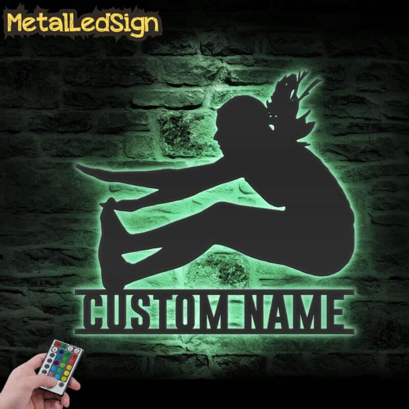 Custom-Female-Long-Jump-Metal-Wall-Art-LED-Light-7.jpg