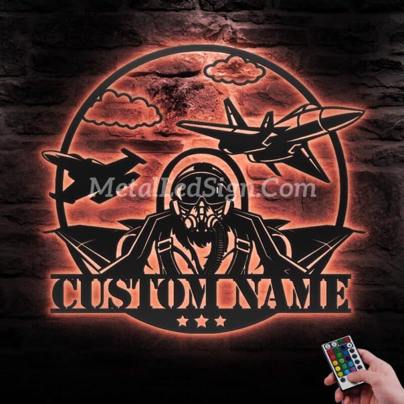 Custom-Fighter-Jet-Pilot-Metal-Wall-Art-Led-Light-6