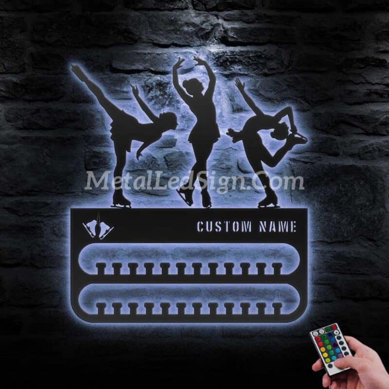 Custom-Figure-Skater-Medal-Hanger-With-Led-Light-3-1