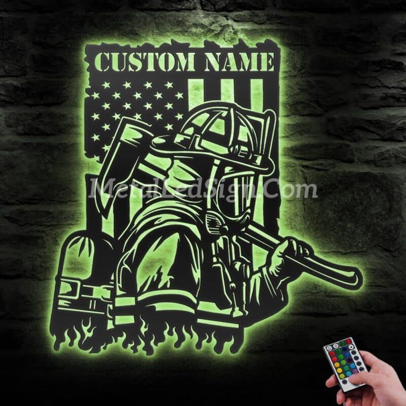 Custom-Firefighter-Us-Flag-Metal-Wall-Art-Led-Light-6-1