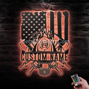 Custom-Firefighter-Us-Flag-Metal-Wall-Art-Led-Light-6