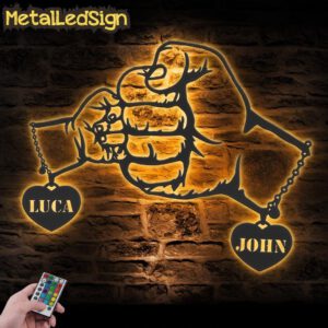 Custom-Fist-Bump-Dad-Baby-Metal-Wall-Art-LED-Light-Images-1.jpg