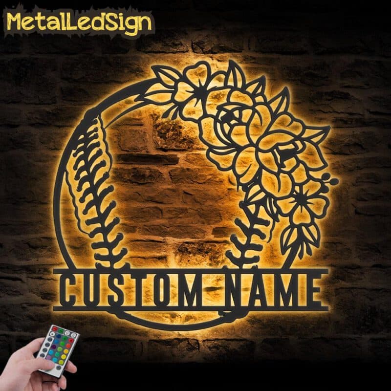 Custom-Floral-Ball-Baseball-Mom-Metal-Wall-Art-LED-Light-Images.jpg