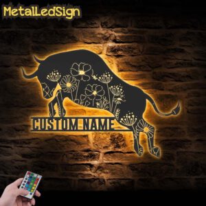 Custom-Floral-Bull-Farmhouse-Metal-Wall-Art-LED-Light-Images.jpg