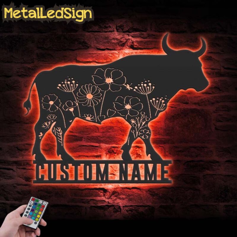 Custom-Floral-Dairy-Cow-Farmhouse-Metal-Wall-Art-LED-Light-5.jpg