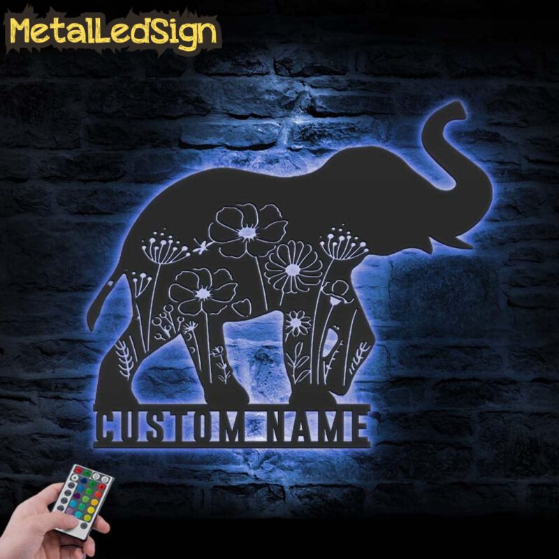 Custom-Floral-Elephant-Metal-Wall-Art-LED-Light-3.jpg