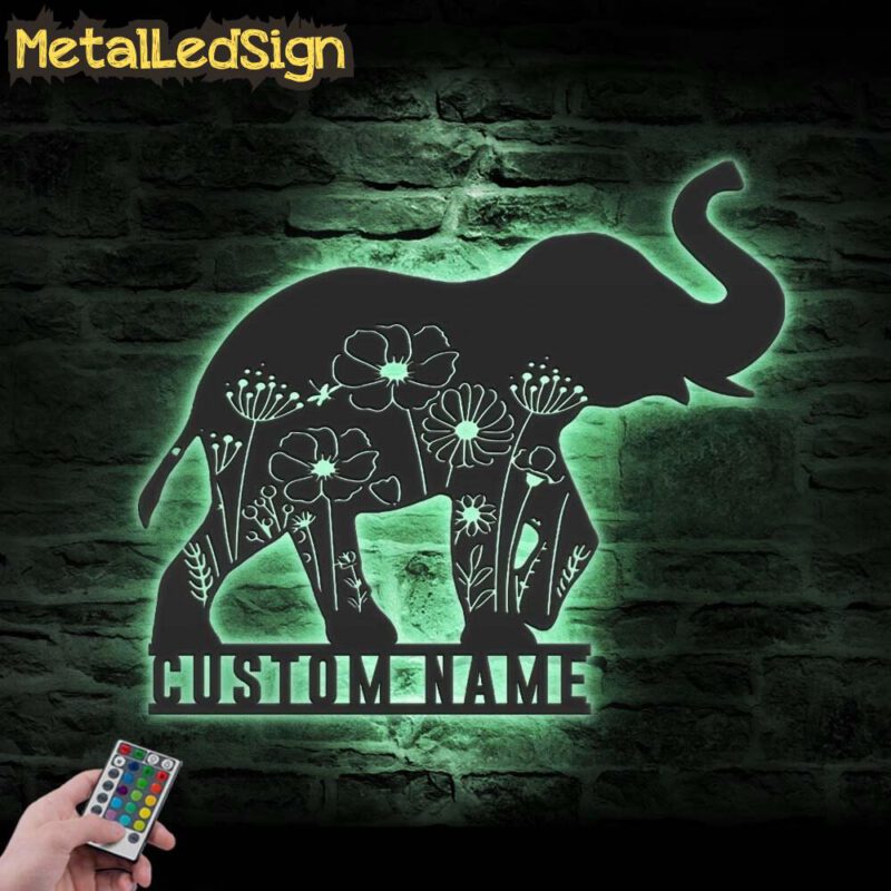 Custom-Floral-Elephant-Metal-Wall-Art-LED-Light-7.jpg