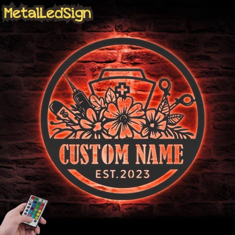 Custom-Floral-Medical-Tool-Metal-Wall-Art-LED-Light-7.jpg