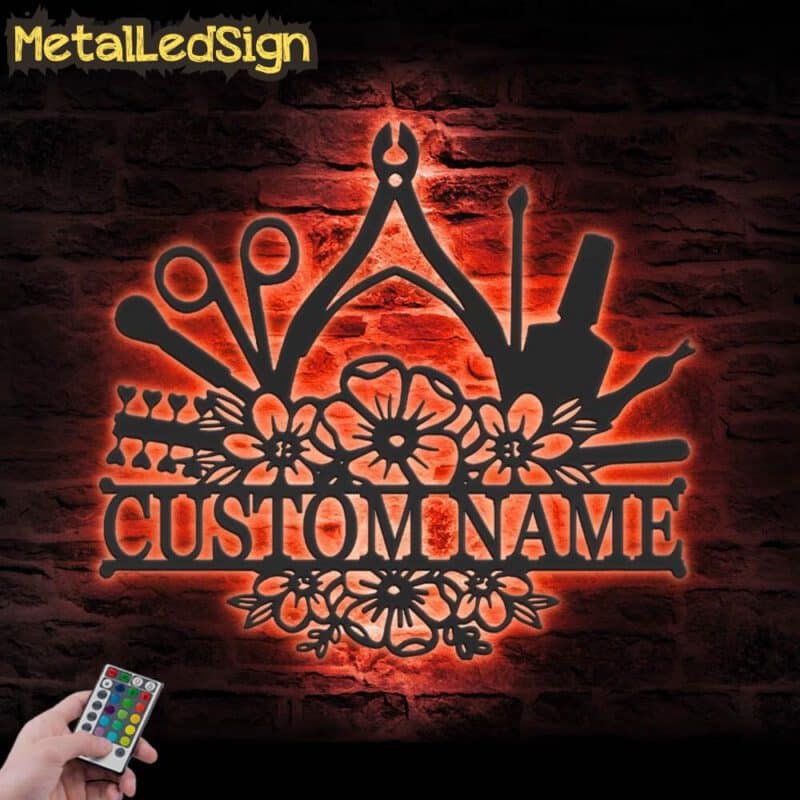 Custom-Floral-Nail-Tech-Metal-Wall-Art-LED-Light-5.jpg