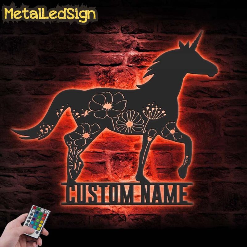 Custom-Floral-Unicorn-Metal-Wall-Art-LED-Light-5.jpg