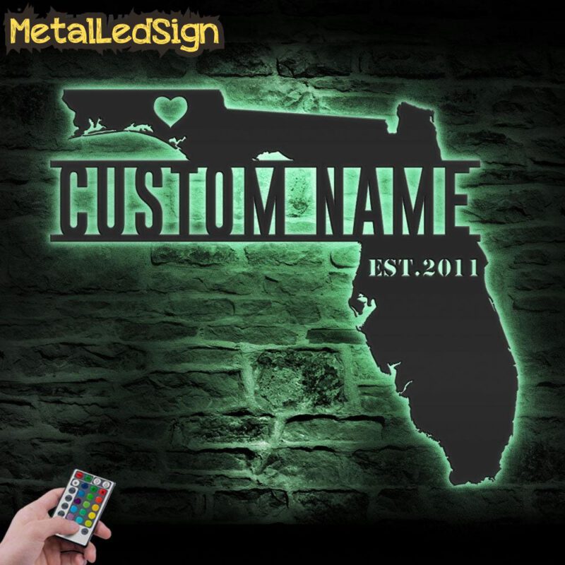 Custom-Florida-Map-Metal-Wall-Art-LED-Lights-7.jpg