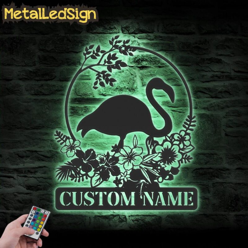 Custom-Flower-Flamingo-Metal-Wall-Art-LED-Light-7.jpg