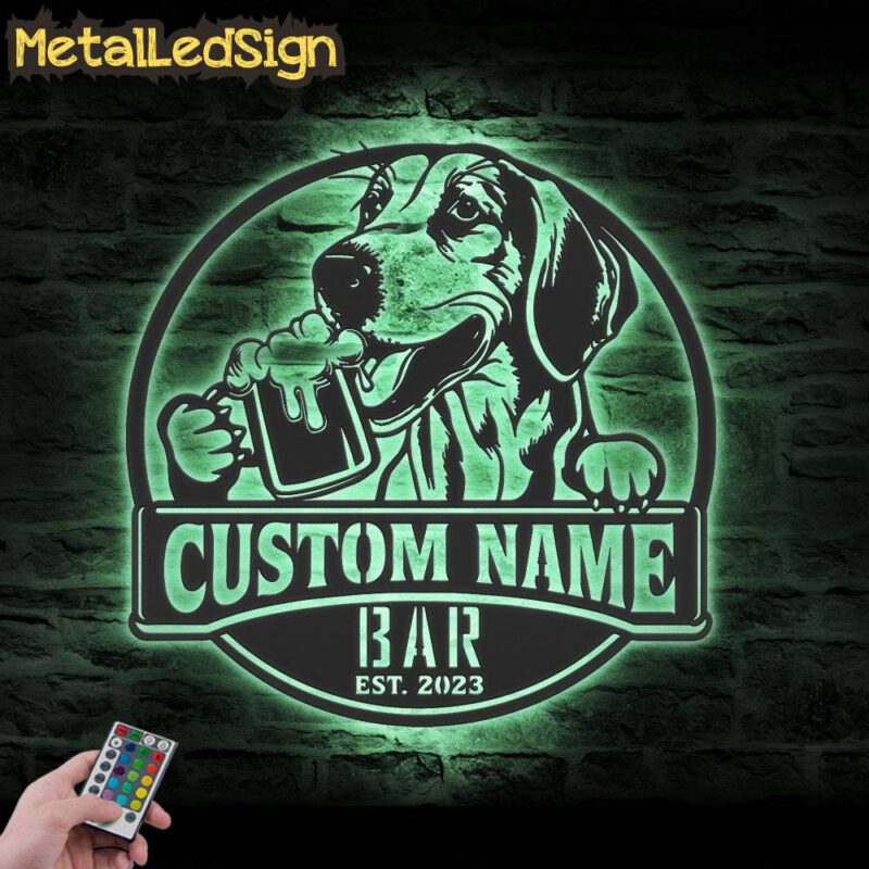 Custom-Foxhound-Thirsty-Beer-Pub-Metal-Wall-Art-LED-Light-7.jpg