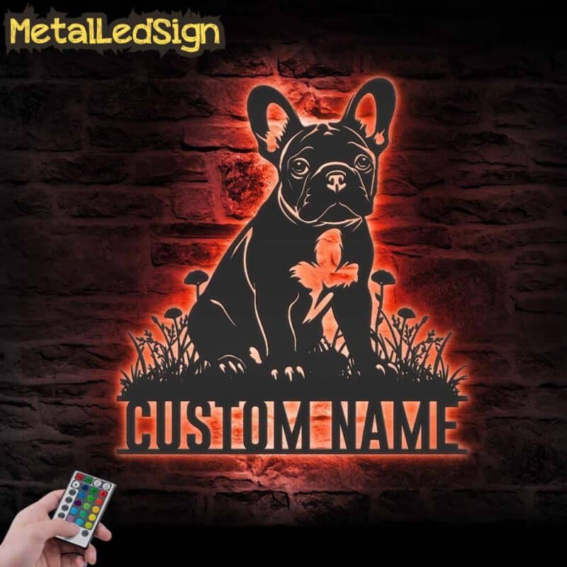 Custom-French-Bulldog-Metal-Wall-Art-LED-Light-5.jpg