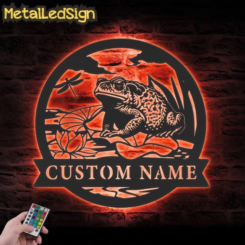 Custom-Frog-Metal-Wall-Art-LED-Light-5.jpg